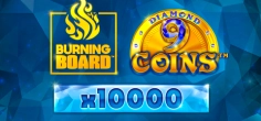 9 Coins Diamond Burning Board game tile