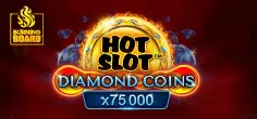 Hot Slot Diamond Coins Burning Board game tile
