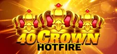 40 Crown Hotfire game tile