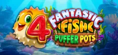 4 Fantastic Fish Puffer Pots game tile