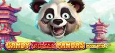 Candy Crazed Pandas DoubleMax game tile