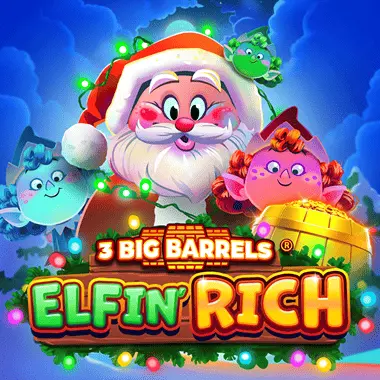 3 Big Barrels Elfin' Rich game tile