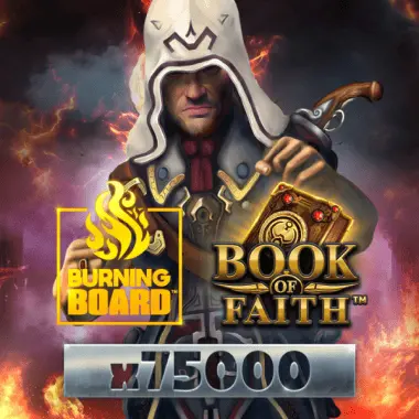 Book of Faith Burning Board game tile