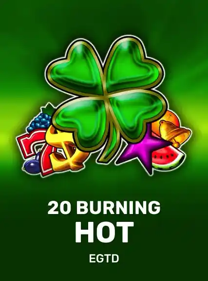 20 Burning Hot game tile