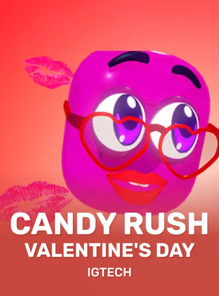 Candy Rush Valentine's Day game tile