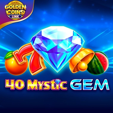 40 Mystic Gem Golden Coins Link game tile