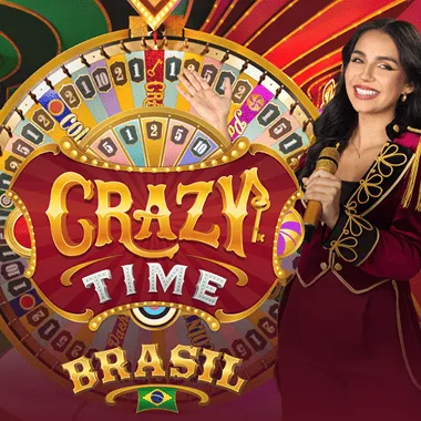 Crazy Time Brasil game tile