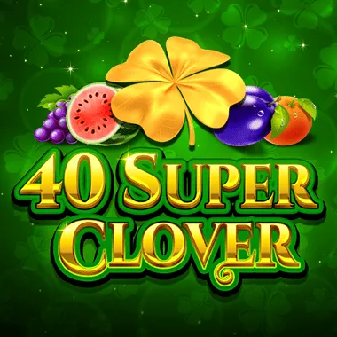 40 Super Clover game tile