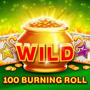 100 Burning Roll game tile