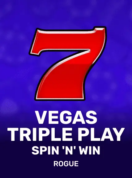 Vegas Triple Play Spin 'n' Win game tile
