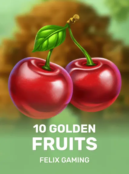 10 Golden Fruits game tile