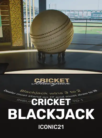 Cricket Blackjack game tile