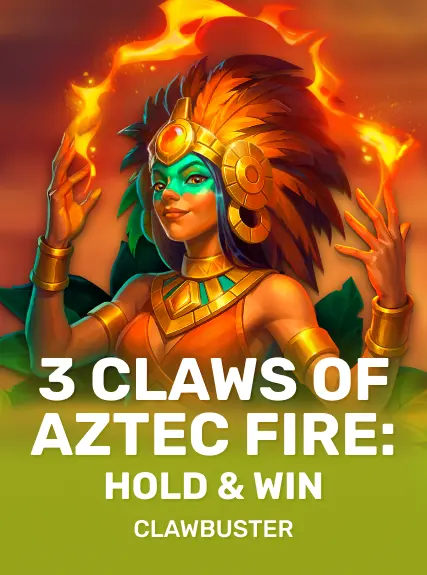 3 Claws of Aztec Fire: Hold & Win game tile