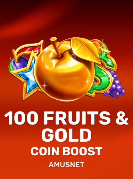 100 Fruits & Gold Coin Boost game tile