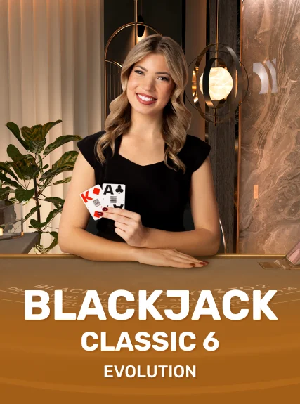 Blackjack Classic 6 game tile