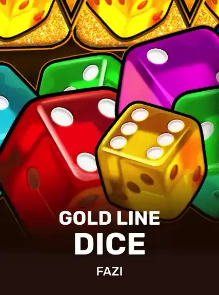 Gold Line Dice game tile