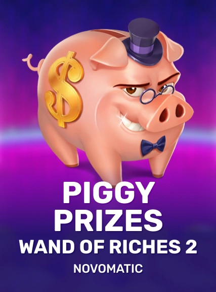 Piggy Prizes Wand of Riches 2 game tile