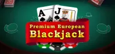 Premium European Blackjack game tile