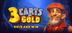 3 Carts of Gold: Hold and Win game tile