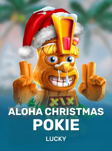 Aloha Christmas Pokie game tile