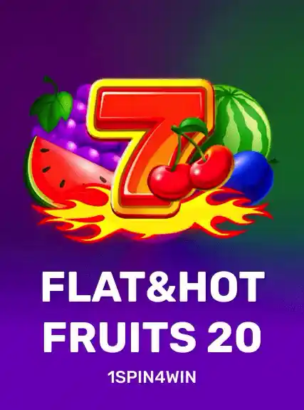 Flat&Hot Fruits 20 game tile