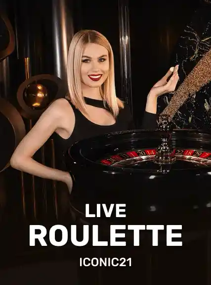 Live Roulette game tile
