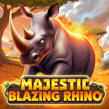 Majestic Blazing Rhino game tile