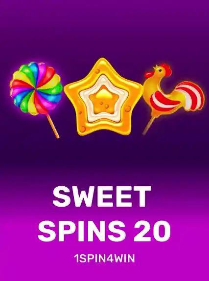 Sweet Spins 20 game tile