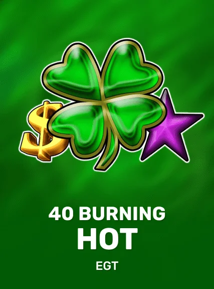 40 Burning Hot game tile