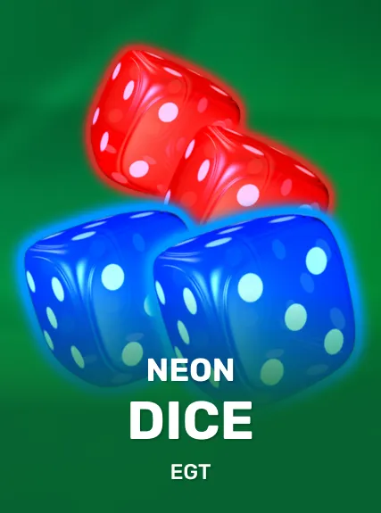 Neon Dice game tile