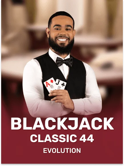 Blackjack Classic 44 game tile
