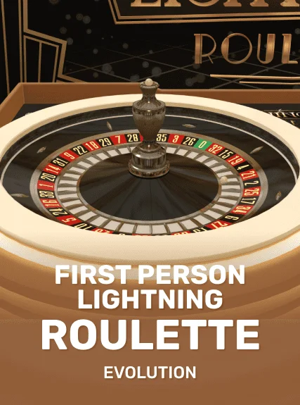 First Person Lightning Roulette game tile