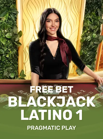 Free Bet Blackjack Latino 1 game tile