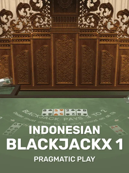 Indonesian BlackjackX 1 game tile