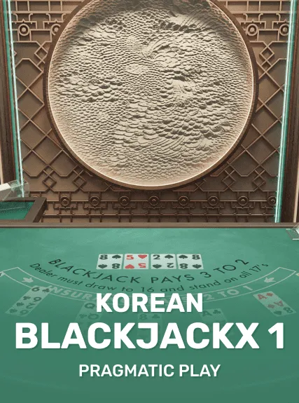 Korean BlackjackX 1 game tile