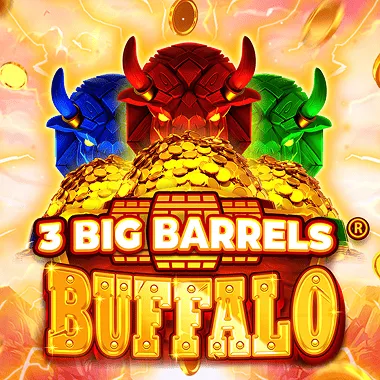 3 Big Barrels Buffalo game tile