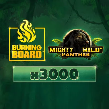 Mighty Wild: Panther Burning Board game tile