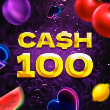 Cash 100 game tile