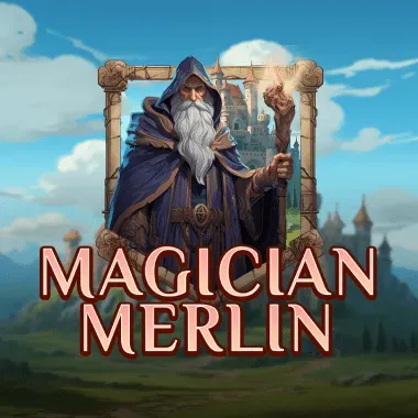 Magician Merlin game tile