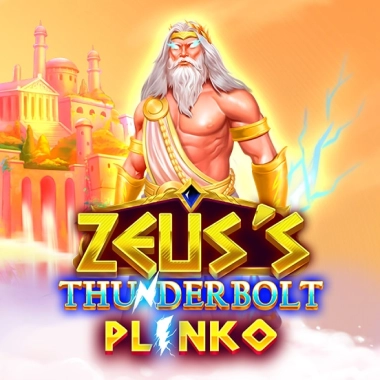 Zeus's Thunderbolt Plinko game tile