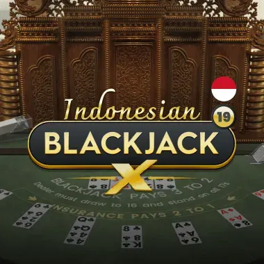 Indonesian BlackjackX 19 game tile