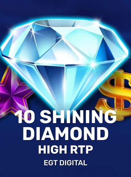 10 Shining Diamond High RTP game tile