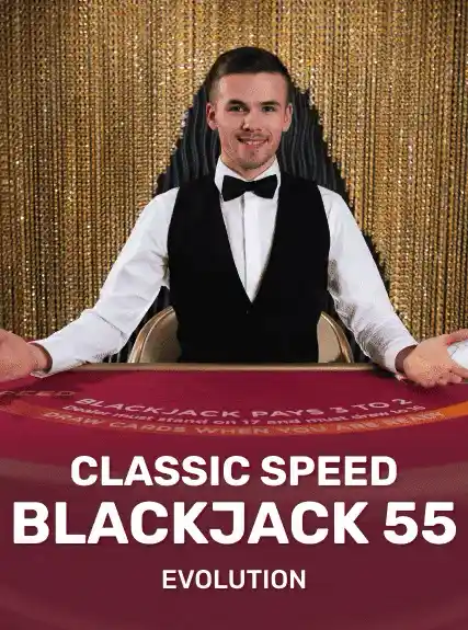 Classic Speed Blackjack 55 game tile