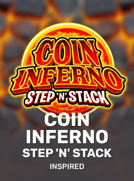 Coin Inferno Step 'N' Stack game tile