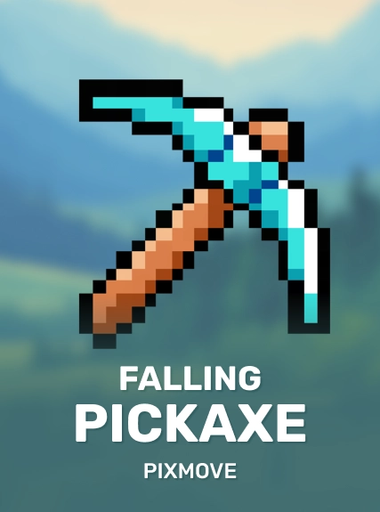 Falling Pickaxe game tile