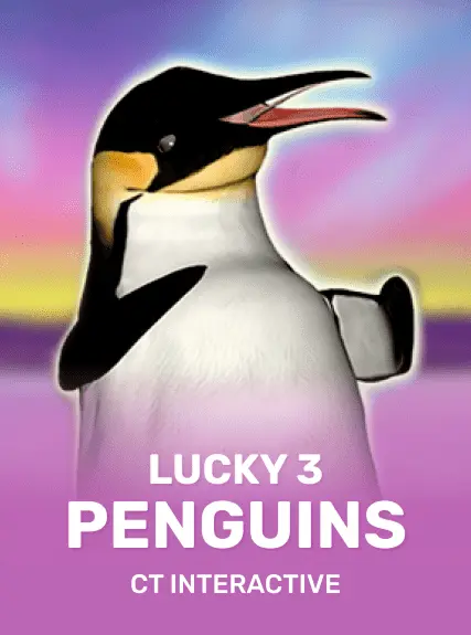 Lucky 3 Penguins game tile