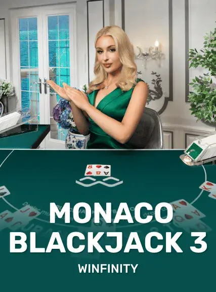 Monaco Blackjack 3 game tile