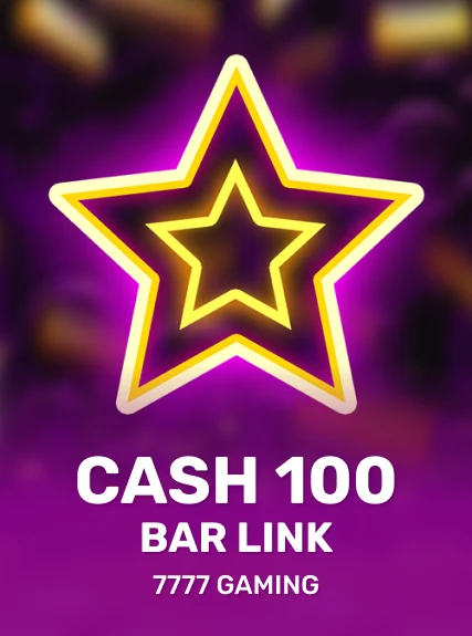 Cash 100 Bar Link game tile