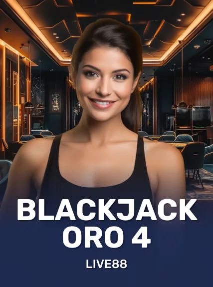 Blackjack Oro 4 game tile