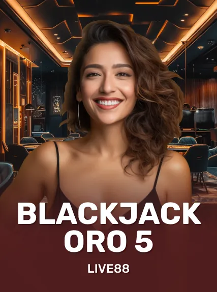 Blackjack Oro 5 game tile
